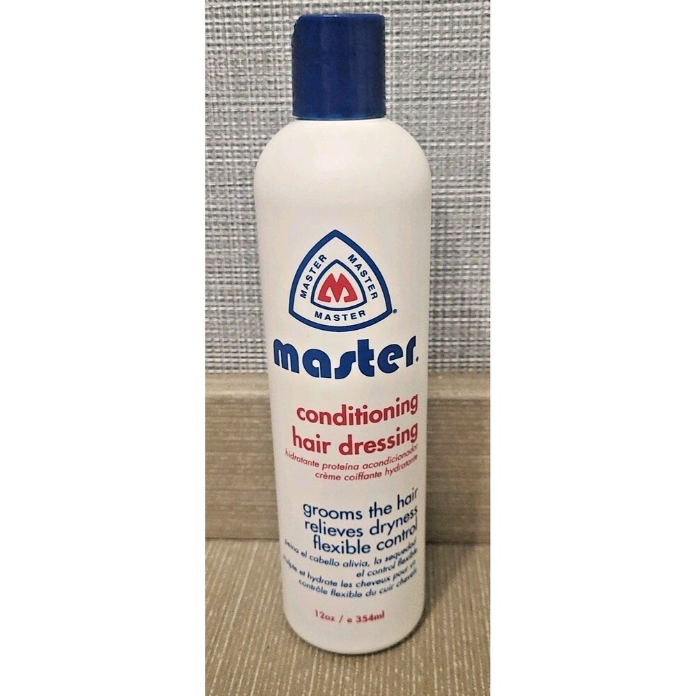 Master Well Comb Conditioning Hair Dressing 12 oz New